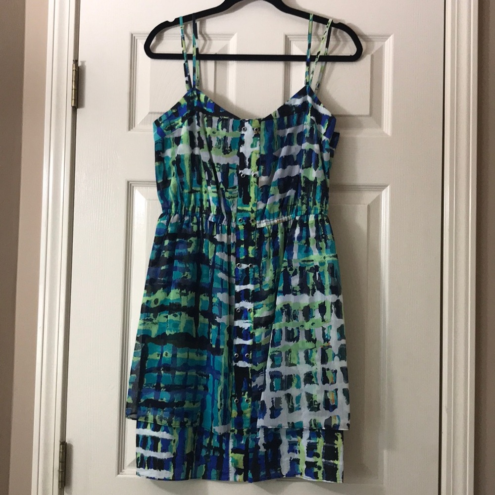 Gianni Bini Watercolor Dress